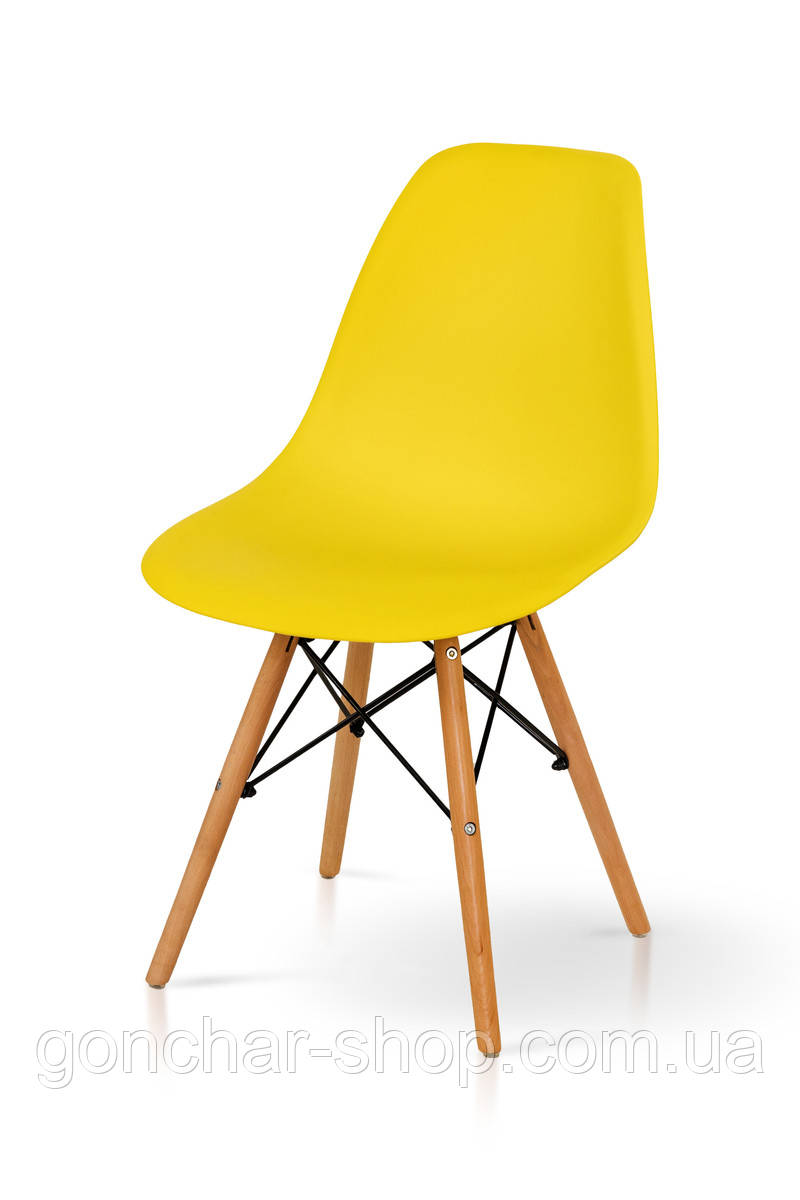 Стілець СМАЙЛ, жовтий, фото 1