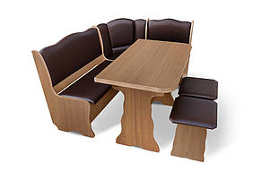 Кухонний гарнітур Гармонія ДСП горіх еко/шоколад