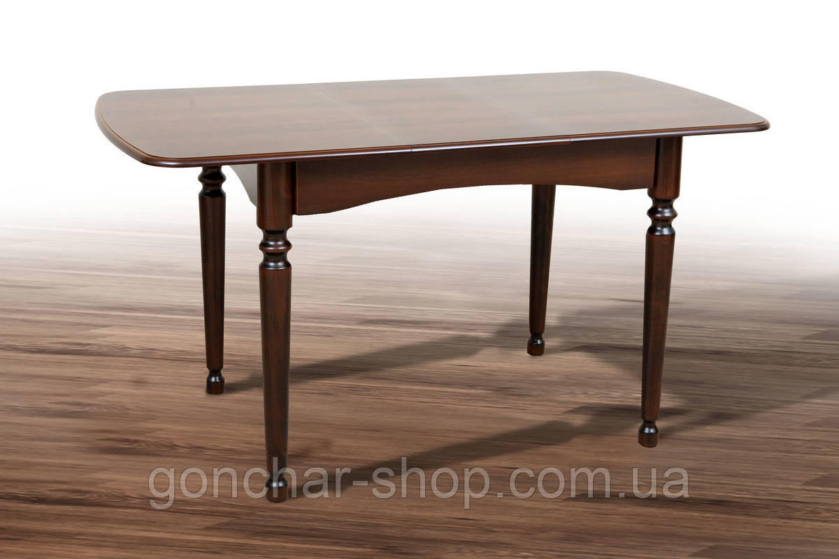 Стіл обідній Поло (1080+320)*730, горіх темн., фото 1
