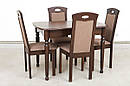 Стіл обідній Поло (1080+320)*730, горіх темн., фото 2
