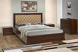 Ліжко Арізона ПМ 1600*2000,горіх(104) ,беат 03