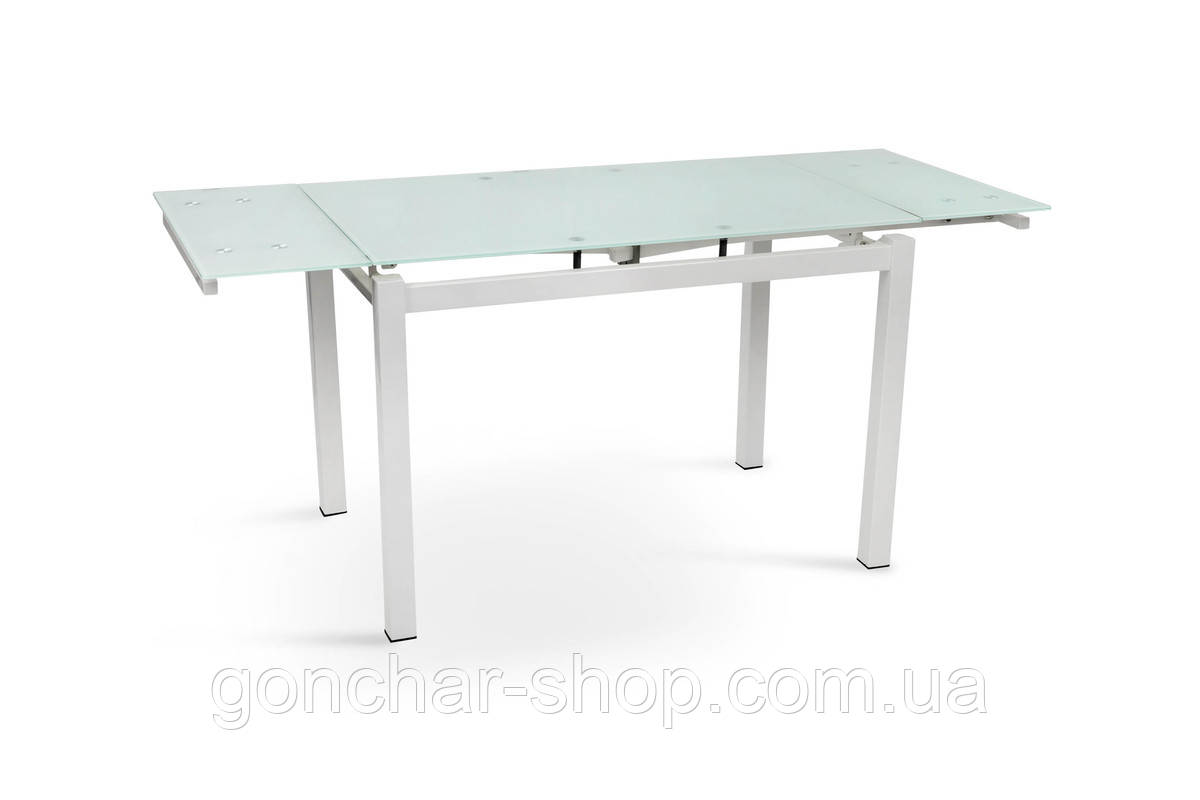 Стіл Венді XS-1025, 110/170*70, білий/білі ноги, фото 1