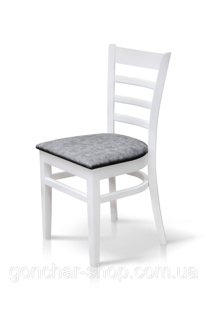 Стілець Оксфорд  (білий/Моррант 07 Лайт), фото 1