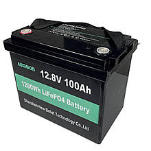 Літій-залізо-фосфатний акумулятор AUMOON LP12-100A LiFePO4 1280Wh, 12.8V, 100Ah (ISML)