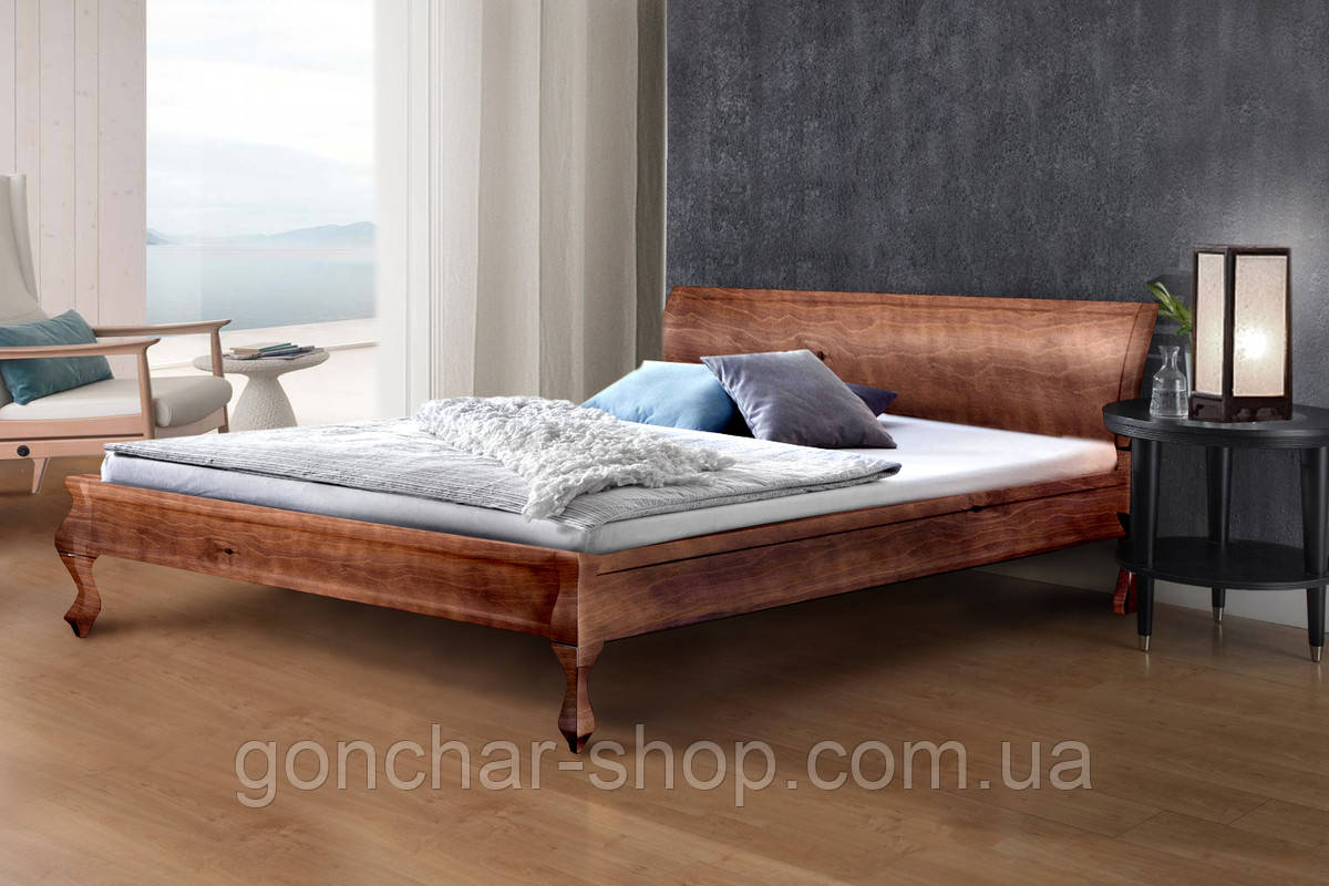 Ліжко Ніколь 1600*2000, горіх темний, фото 1