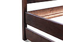 Ліжко Лілі  900*2000, горіх темний (ліве "Г"), фото 6