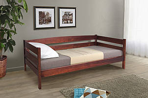Ліжко Льова 900*2000, горіх темний