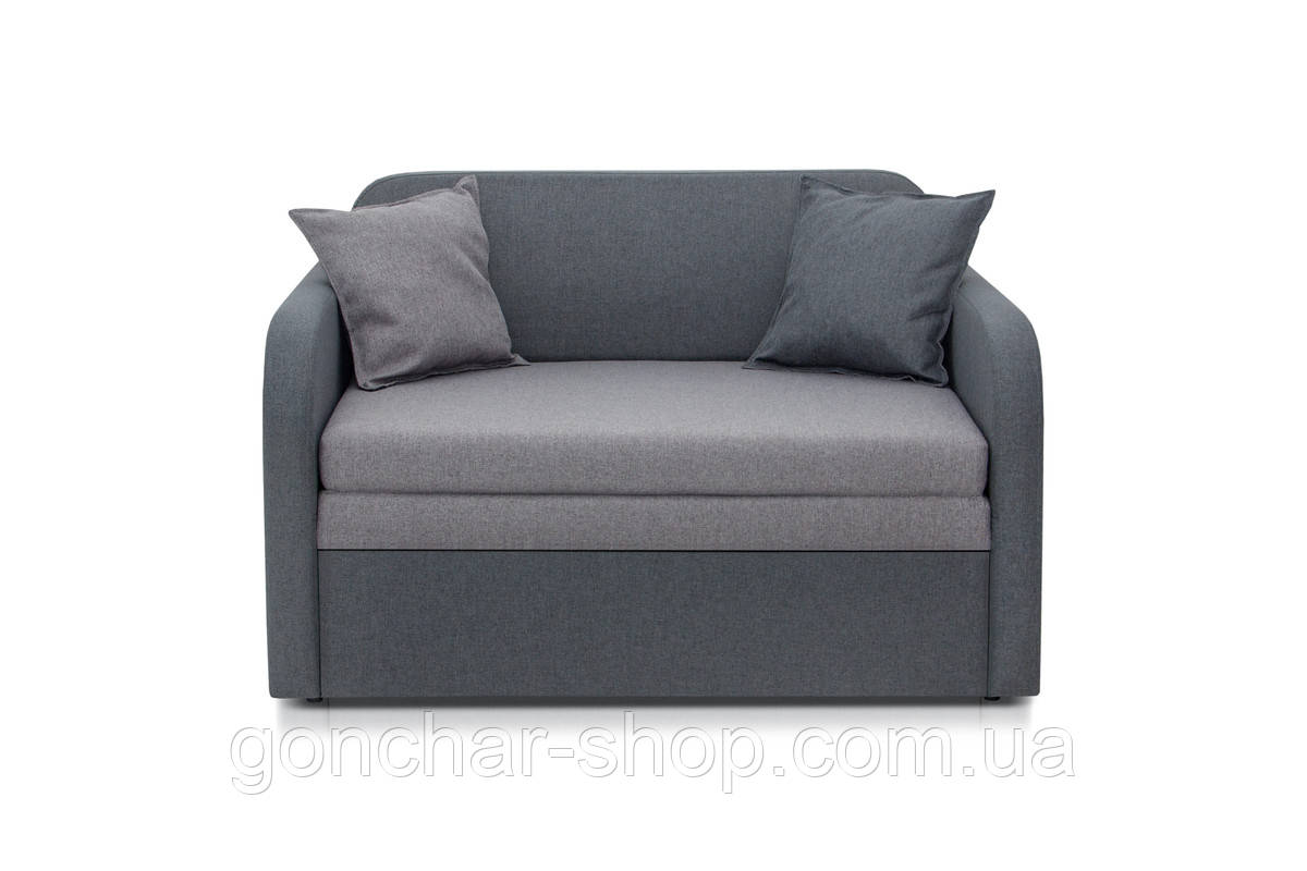 Диван Карлсон 0,8 (Мальмо 95/90) сірий/світл-сірий, фото 1