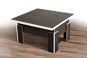 Стіл-трансформер Дельта, венге (кромка молочна)---