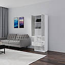 Розпашна шафа Смузі 11 800 білий/урбан-лайт, фото 2