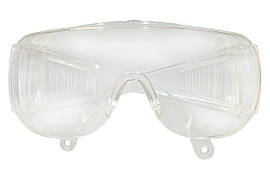 Окуляри захисні пластикові прозорі