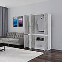 Розпашна шафа Смузі 17 1200 білий/урбан лайт, фото 2