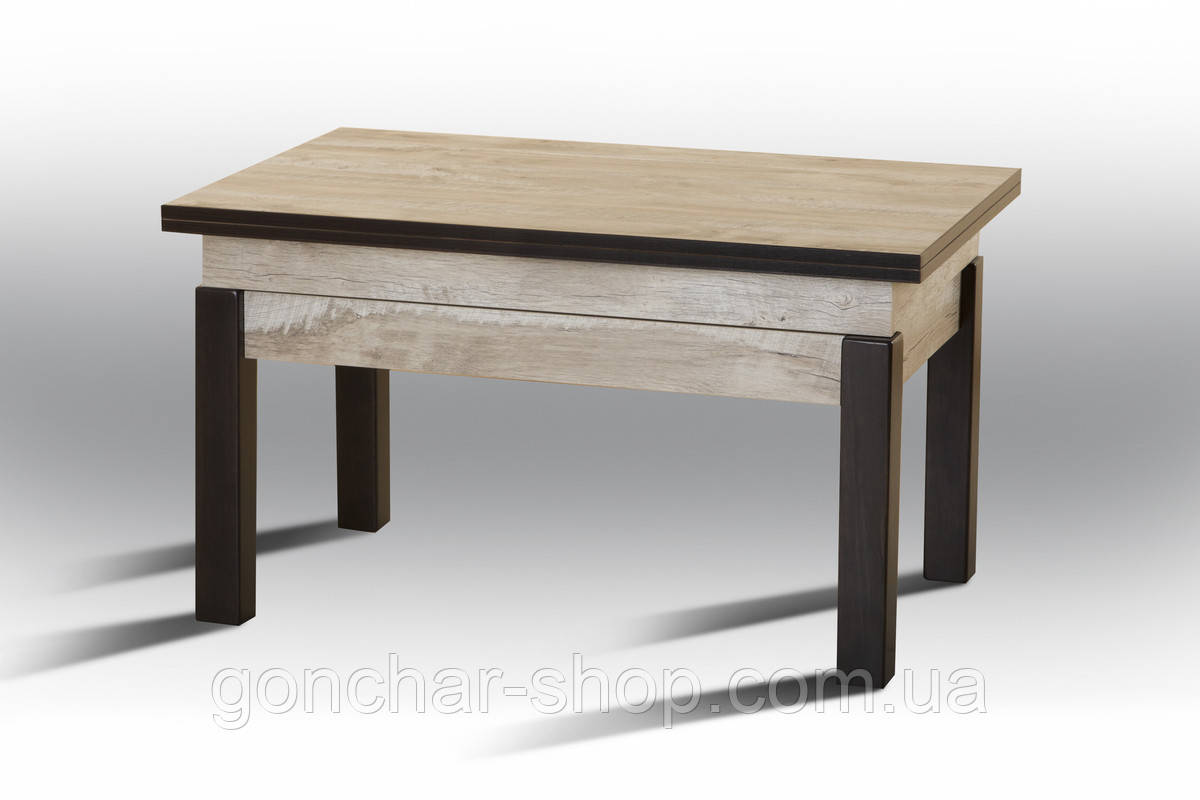 Стіл-трансформер ФЛАЙ, дуб клондайк, фото 1