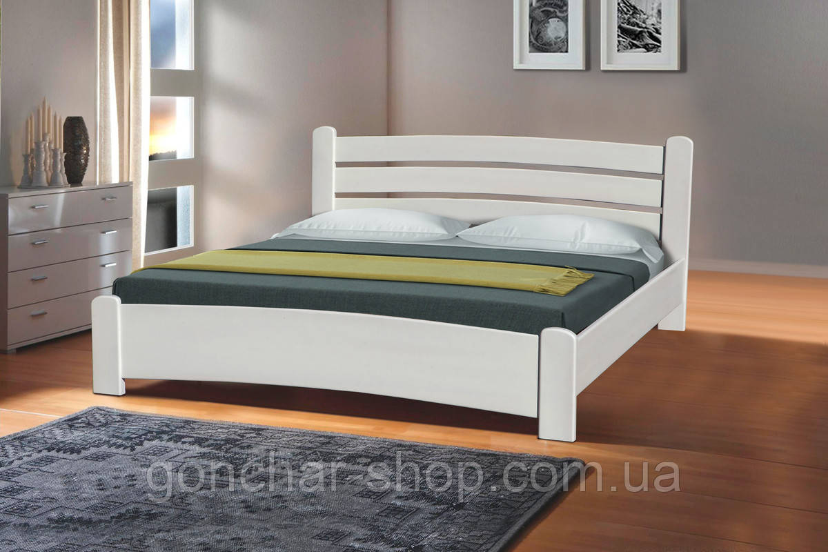 Ліжко Софія 1600*2000, вільха/білий, фото 1
