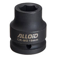 Alloid.Торцева головка ударна 1/2", 19 мм.
