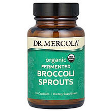 Брокколі ферментована, Broccoli Sprouts, Dr. Mercola, органічні паростки, 30 капсул