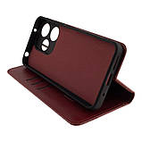 Чохол-книжка Chess Skin для Xiaomi Redmi 13 4G/Poco M6 4G Колір Dark Purple, фото 8