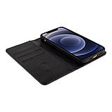 Чохол-книжка Chess Skin для iPhone 12 Колір Dark Purple, фото 6