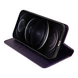 Чохол-книжка Chess Skin для iPhone 12 Pro Max Колір Dark Purple, фото 8