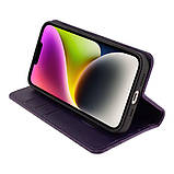 Чохол-книжка Chess Skin для iPhone 13 Колір Dark Purple, фото 8