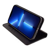 Чохол-книжка Chess Skin для iPhone 13 Pro Max Колір Dark Blue, фото 8