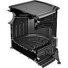 Піч на дровах до 100 м² Kratki KOZA K9 Ø 150. Сучасне опалення зі чавуна 10 кВт, фото 4