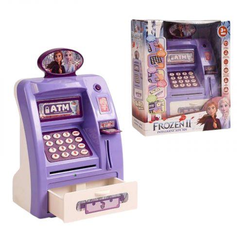 Сейф "Банкомат", звук, підсвітка, імітація сканування відбитка пальця, банкноти, картка, інструкція, у коробці, фото 1