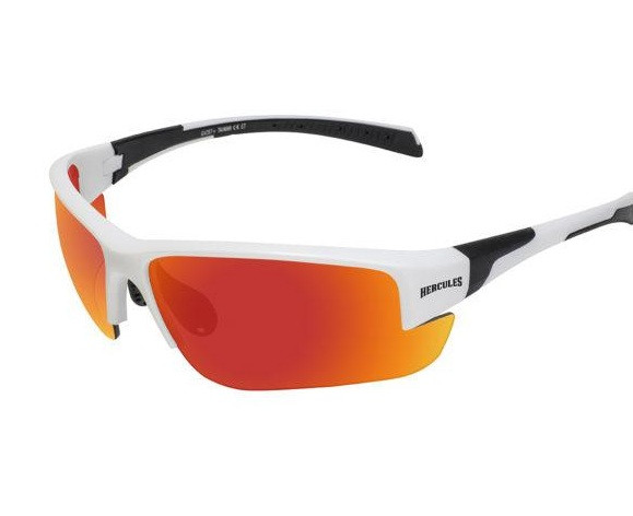 Окуляри захисні Global Vision Hercules-7 White, червоні, фото 1
