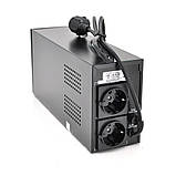 ИБП Ritar  RTM600  (360W) Proxima-L, LED, AVR, 2st, 2xSCHUKO socket, 1x12V7Ah, metal Case ( 300 х 85 х140 ) Q4, фото 2