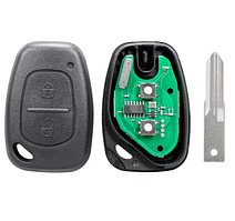 Автоключ з чипом ID46 PCF7946 2 кнопки VAC102 для Renault Traffic Vivaro дистанційний