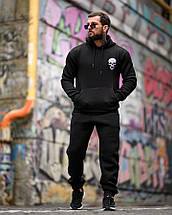 Зимній мілітарі костюм на флісі Girl black ВТ6886, фото 5