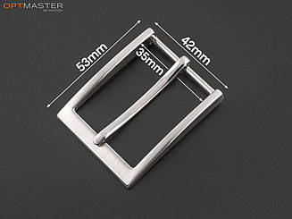 Пряжка 35мм нікель IT-1426