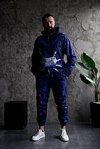 Костюм анорак джогери чоловічий стильний вітрозахисний одяг Україна плащівка, фото 3