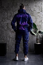 Костюм анорак джогери чоловічий стильний вітрозахисний одяг Україна плащівка, фото 4