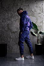 Костюм анорак джогери чоловічий стильний вітрозахисний одяг Україна плащівка, фото 5