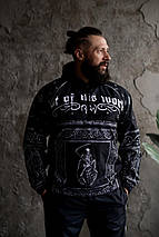 Костюм анорак джогери чоловічий стильний вітрозахисний одяг Україна плащівка, фото 5