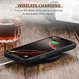 Чохол Slim Leather Case для Apple iPhone 16 Pro Max Black, фото 3