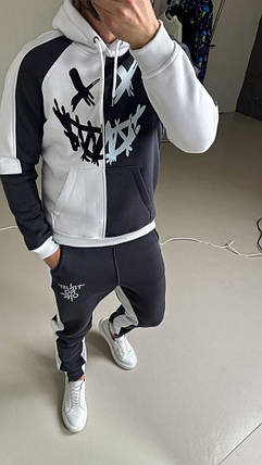 Костюм утеплений петля на флісі сезон осінь зима 2025 drapp чоловічий, фото 2