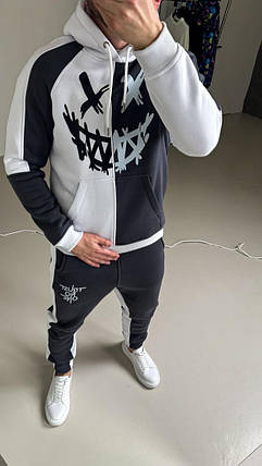 Костюм утеплений петля на флісі сезон осінь зима 2025 drapp чоловічий, фото 3