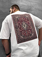 Футболка Белая Мужская С Принтом. Denver Футболка Біла Чоловіча З Принтом Carpet2