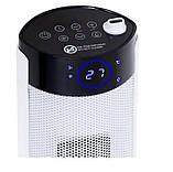 Обігрівач Adler AD 7730 — керамічний тепловентилятор із зволожувачем повітря, 2200 Вт, пульт, LED-дисплей, фото 3