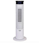 Обігрівач Adler AD 7730 — керамічний тепловентилятор із зволожувачем повітря, 2200 Вт, пульт, LED-дисплей