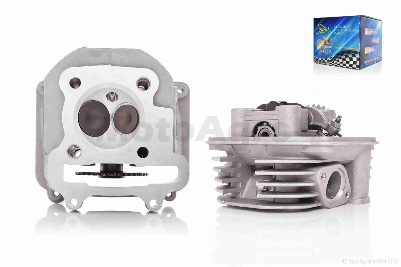 Головка циліндра китайський скутер 150 D57.4 d23/28 у зборі без кришки "LIPAI" AT-8868, фото 1