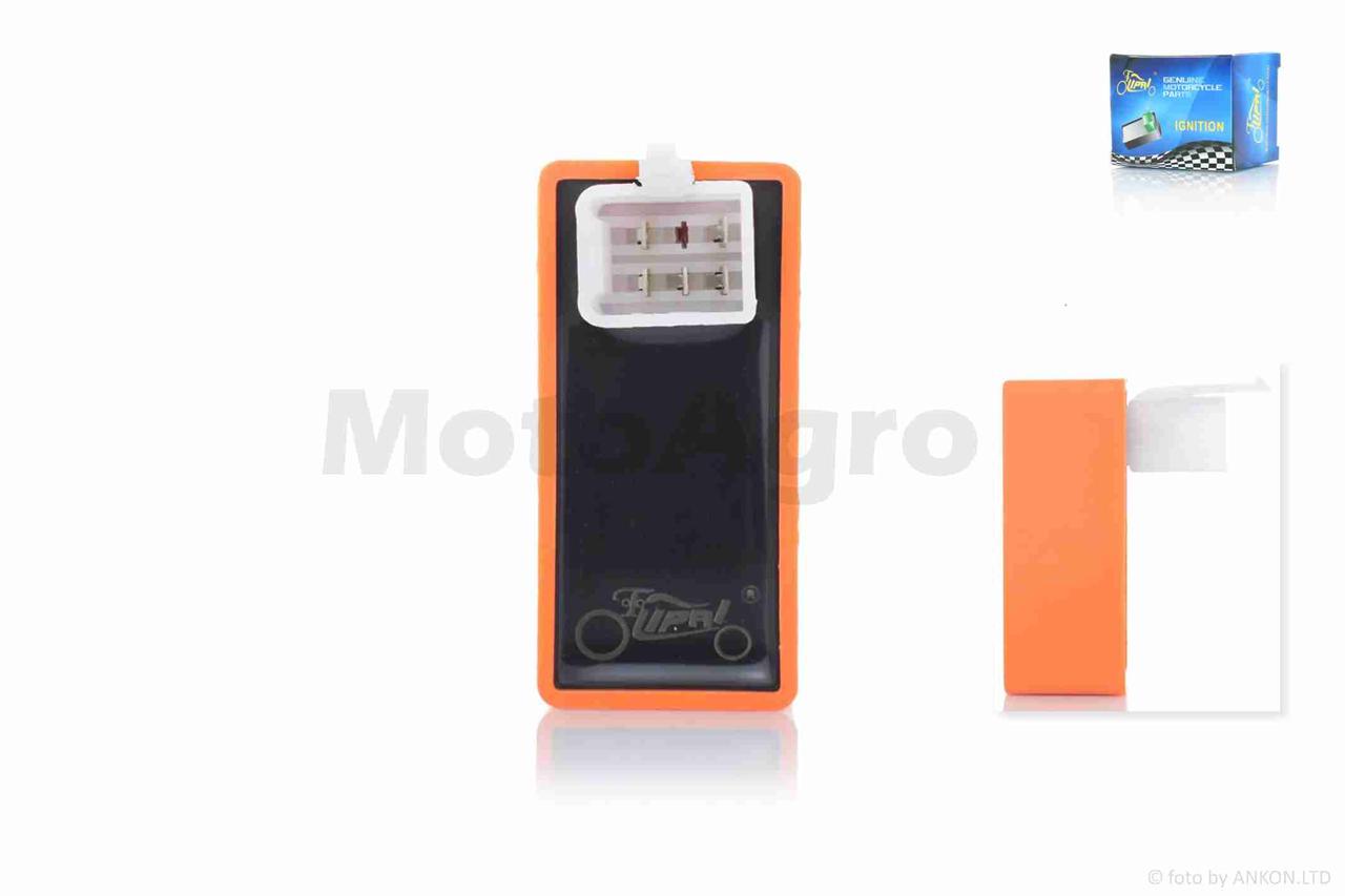 Комутатор на скутер хонда діо AF27 на мопед дельта "LIPAI" (помаранчевий) AT-8591, фото 1