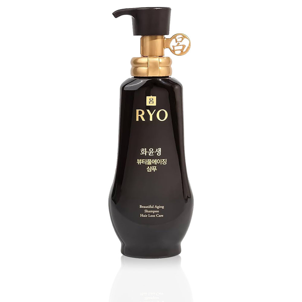 Ryo Beautiful Aging Shampoo — антивіковий шампунь проти випадіння волосся з екстрактами женьшеню та імбиру 350 мл, фото 1