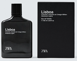 Zara Lisboa Men 100ml туалетна вода чоловіча індивідуальне пакування (оригінал оригінал Іспанія)