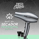 Фен для волосся Eurostil ROBUST Barber Line 2200W металік, фото 4