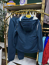 Теплий жіночий костюм-трійка на флісі, тканина "Трикотаж" 40, 46, 48, 50, 52 розмір 40, фото 5