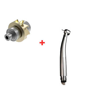 Турбінний наконечник SIRONA T3 RACER З LED підсвічуванням + Роторна група