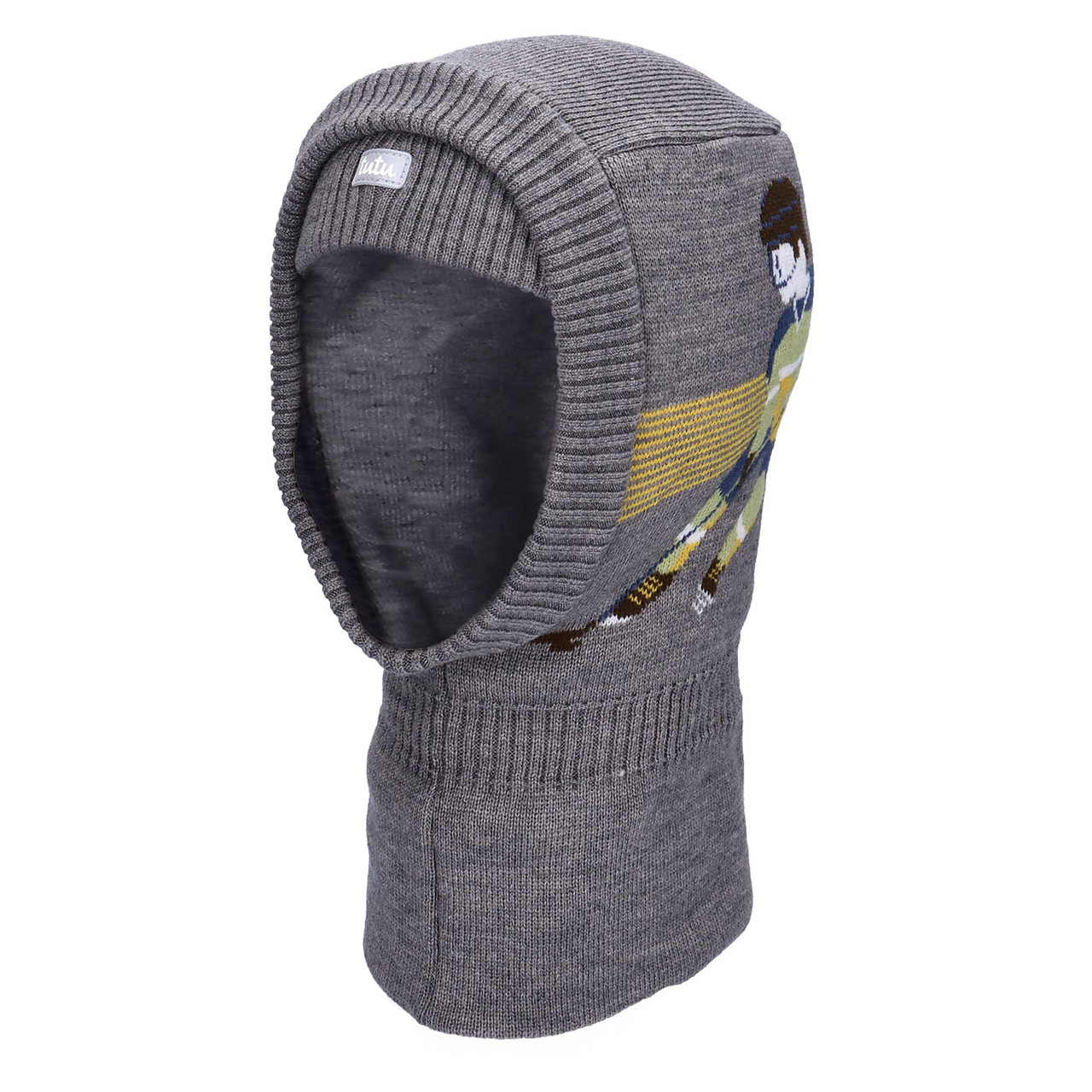 Зимова шапка-шолом tutu 3-006877 (48-52, 52-56), фото 1